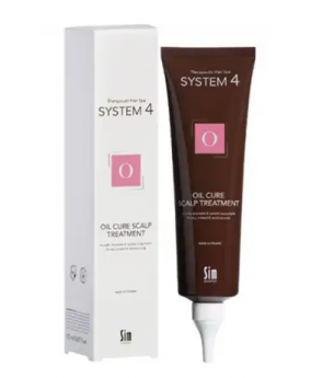 Maska peelingująca „O” do oczyszczania skóry głowy System 4 Sim Sensitive Oil Cure Hair Mask O