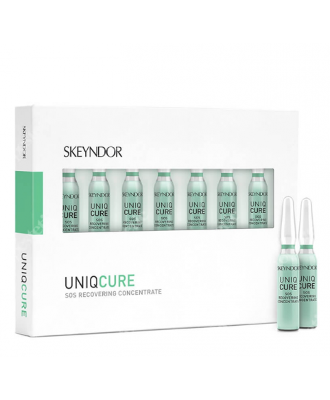 Ampułki łagodzące Skeyndor Uniqcure Sos Recovering Concentrate 7*2 ml Ampułki łagodzące Skeyndor Uniqcure Sos Recovering Concentrate 7*2 ml