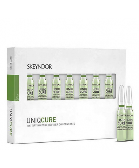 Ampułki matujące Skeyndor Uniqcure Mattifying Pore Refiner 7*2 ml Ampułki matujące Skeyndor Uniqcure Mattifying Pore Refiner 7*2 ml