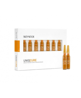 Ampułki rozświetlające Skeyndor Uniqcure Brightening Glow Concentrate 7*2 ml