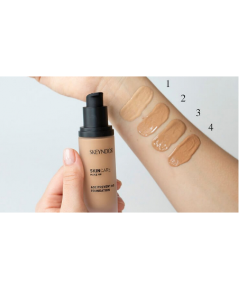 Kryjący podkład anti-age (kolor 02) Skeyndor Age Preventing Foundation 30 ml