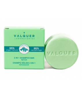 Solidny regenerujący szampon-odżywka Valquer 2 In 1 Shampoo Bar Repair 70 g