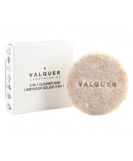 Żel do mycia twarzy 3 w 1 w postaci stałej Valquer 3 In 1 Cleaner Bar. With Natural Vegetable Exfoliant: Apricot Bone 50 g Żel do mycia twarzy 3 w 1 w postaci stałej Valquer 3 In 1 Cleaner Bar. With Natural Vegetable Exfoliant: Apricot Bone 50 g