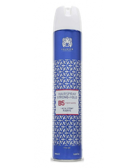 Mocno utrwalający lakier do włosów Valquer B5 Provitamin Hairspray Strong-Hold 500 ml