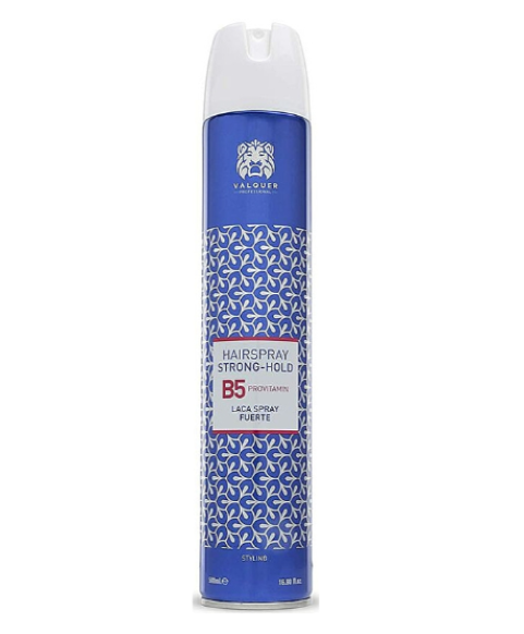Mocno utrwalający lakier do włosów Valquer B5 Provitamin Hairspray Strong-Hold 500 ml Mocno utrwalający lakier do włosów Valquer B5 Provitamin Hairspray Strong-Hold 500 ml