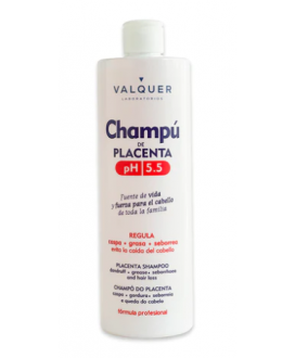 Szampon przygotowawczy z łożyskiem Valquer Placenta Shampoo 500 ml