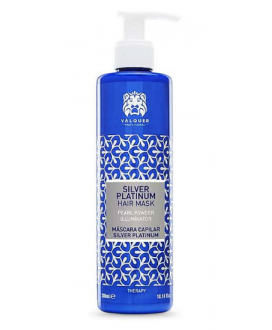 Maska do włosów białych i jasnych Valquer SIlver Platinum Mask 300 ml